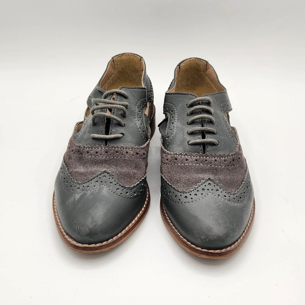 "Milton" Leather Flat Cut Out Brogue from ASOS DESIGN